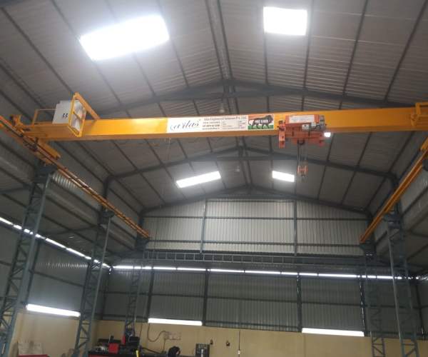 Single girder EOT crane manufacturer in India